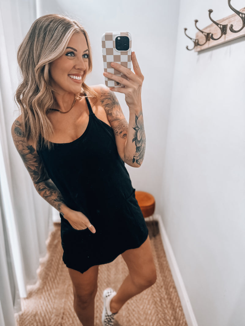 Molly Romper- Black