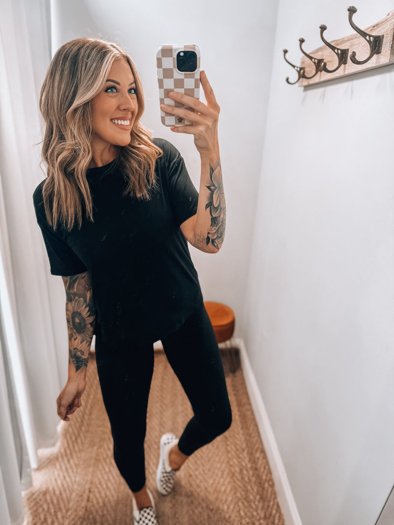 Black Pant Set