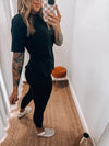 Black Pant Set