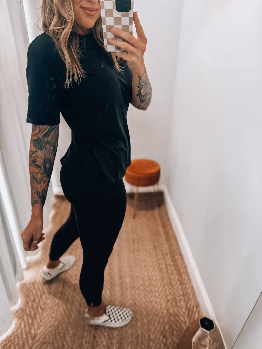 Black Pant Set