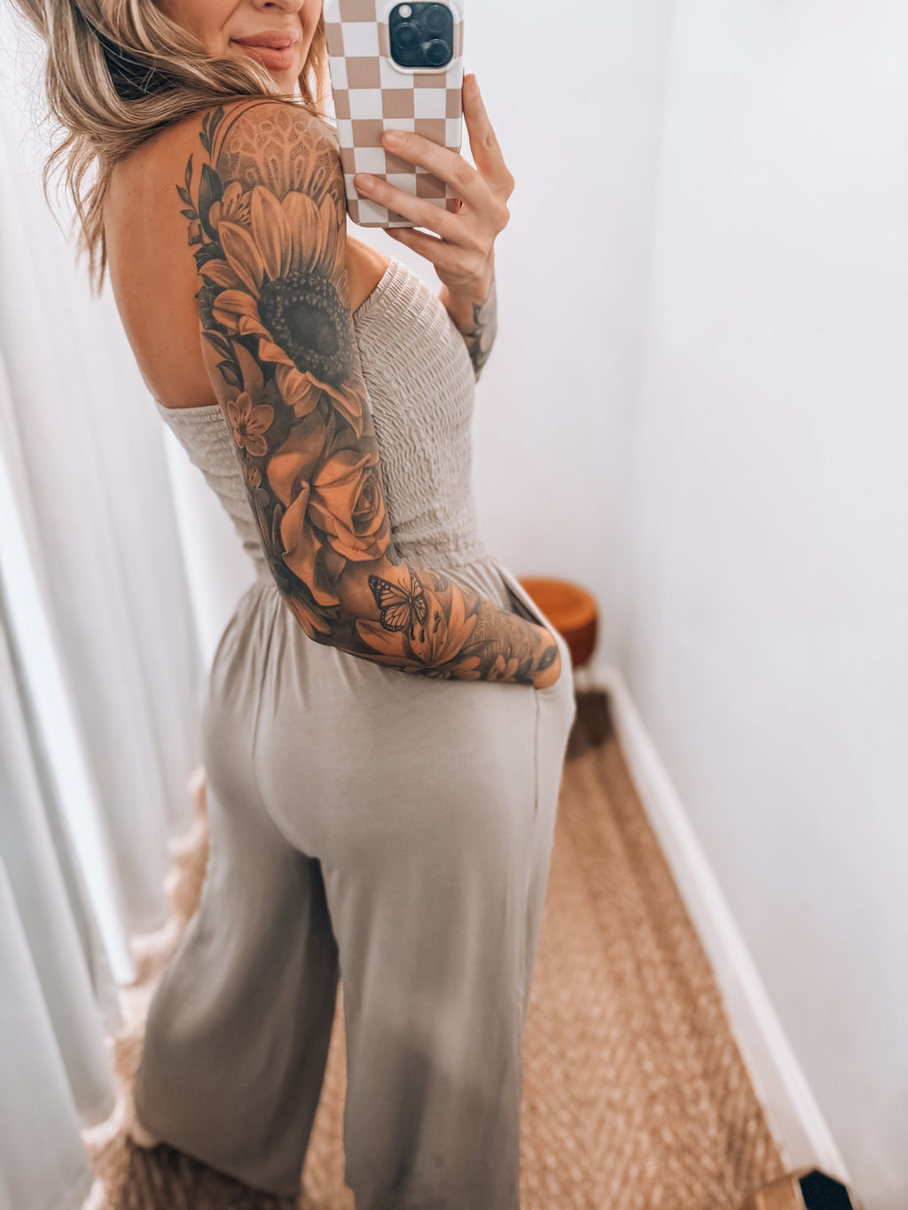 Sarah Smocked Jumpsuit