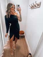 Shanta Black Dress