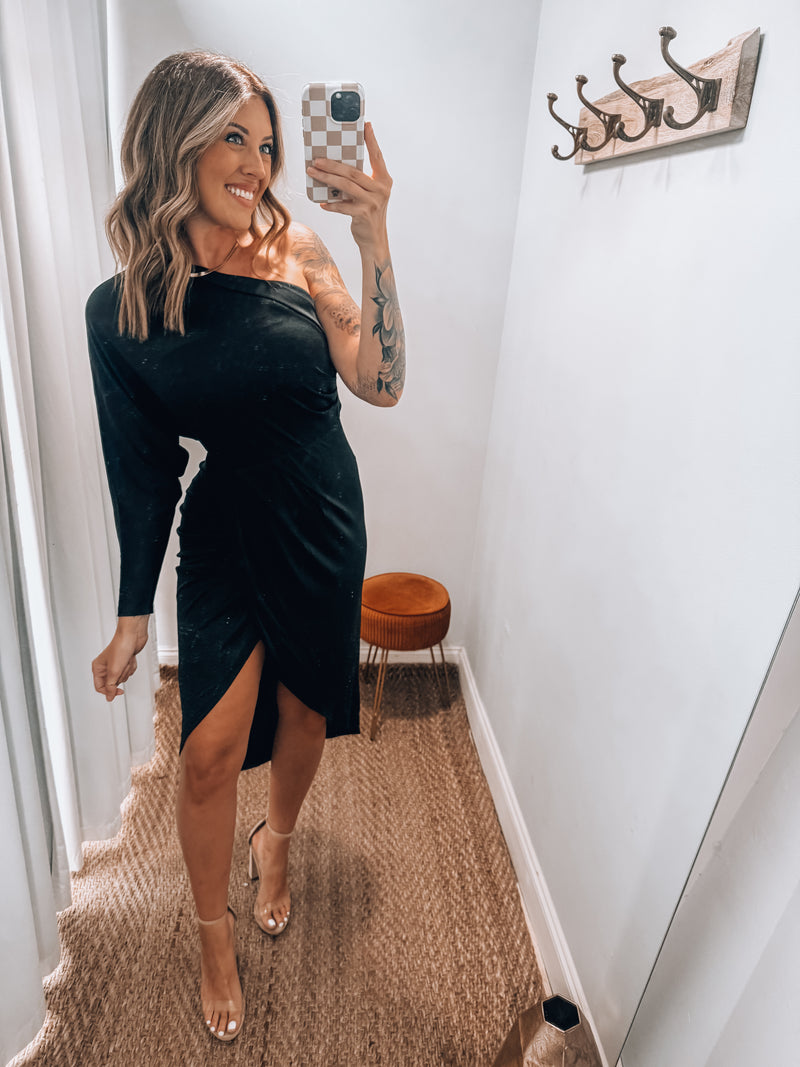 Shanta Black Dress