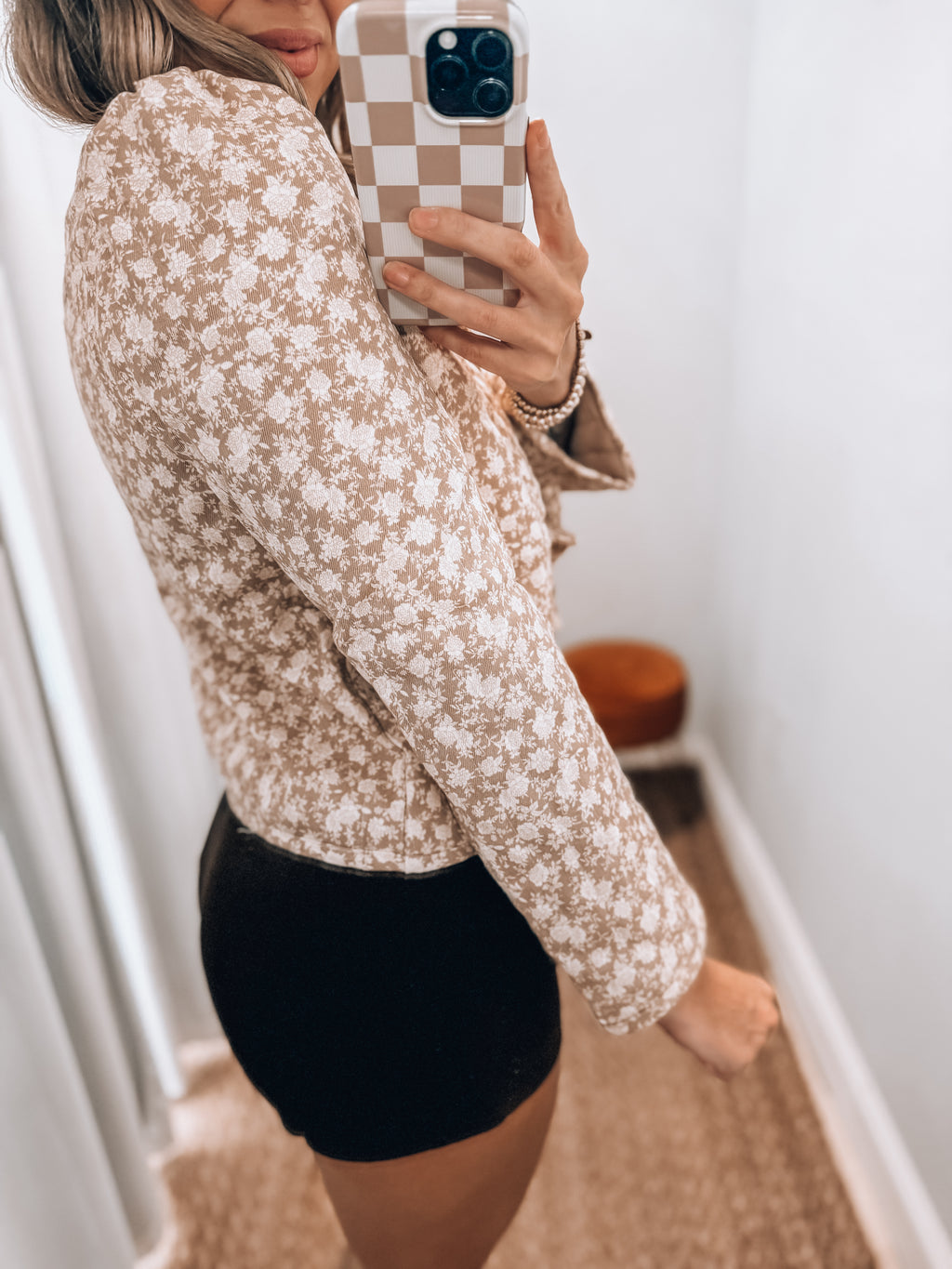 Floral Quilt Jacket
