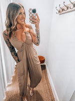 Taylor Jumpsuit | Taupe