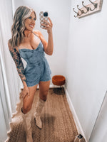 Denim Romper