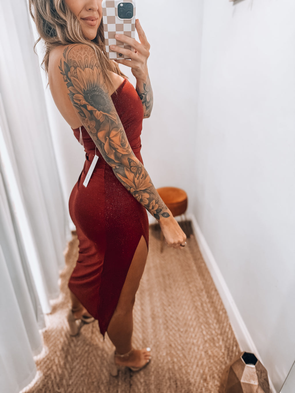 Holiday Dress | Garnet