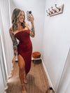 Holiday Dress | Garnet