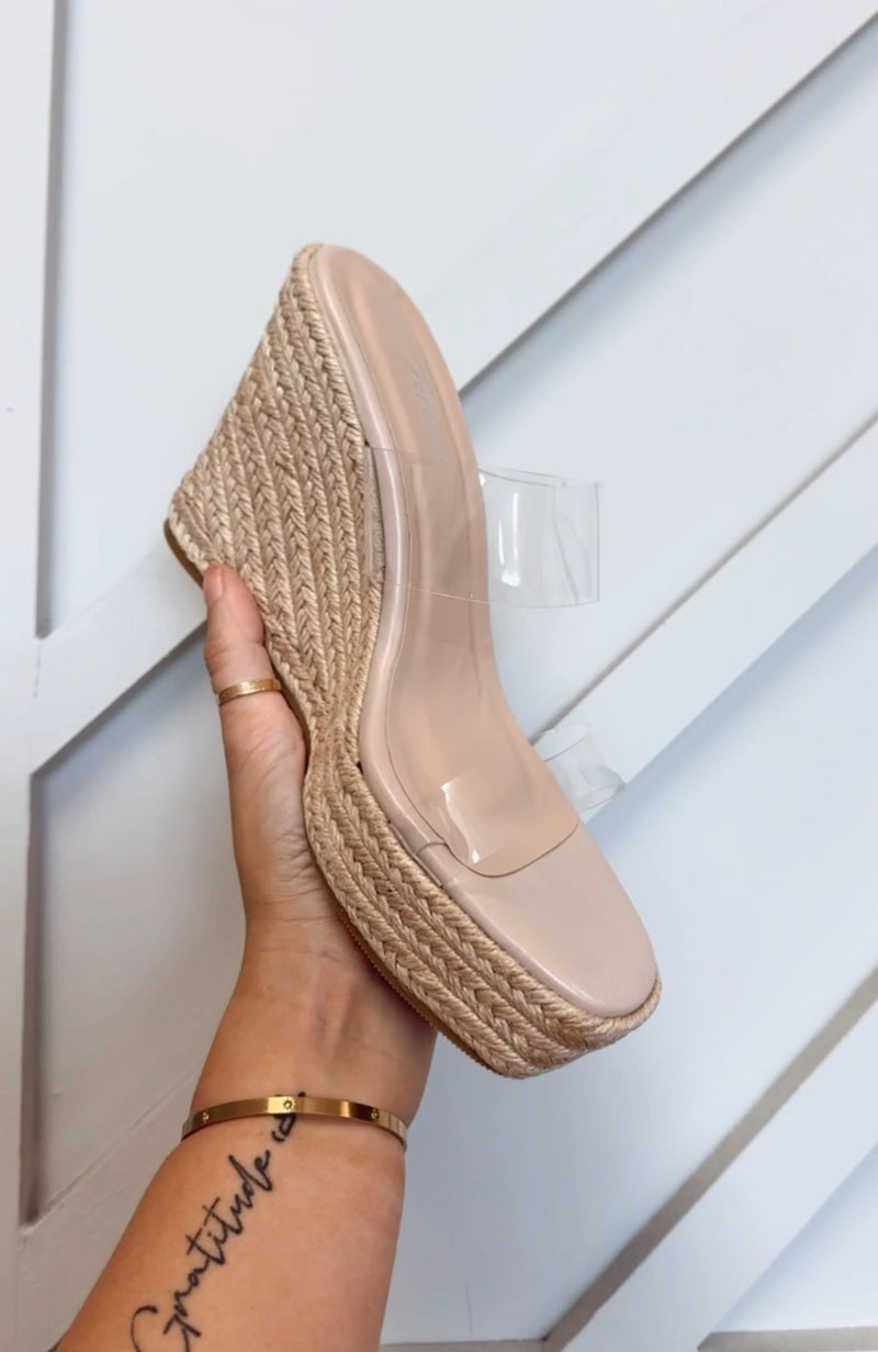 Clear Summer Wedge